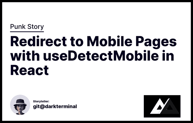 Redirect to Mobile Pages with useDetectMobile in React